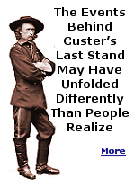 One way of looking at the events at Little Bighorn, called the Battle of Greasy Grass by the Native Americans who fought in it, is to search for the answer to two questions. Firstly, what motivated the Cheyenne and Sioux warriors in 1876 in their determination to fight the U.S. Army? And secondly, to what extent did Lieutenant Colonel Custer�s background and character make his disastrous last stand an inevitability? 